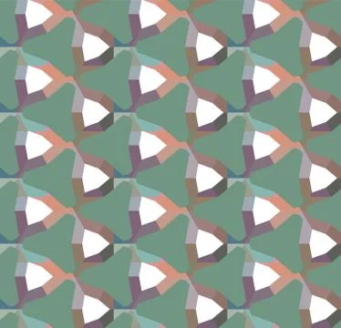 Geometric ornamental vector pattern. Seamless design texture. イラスト素材