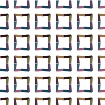 Geometric ornamental vector pattern. Seamless design texture. イラスト素材