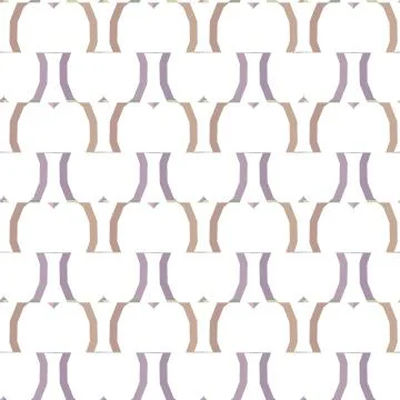Geometric ornamental vector pattern. Seamless design texture. Stock Illustration