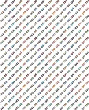 Geometric ornamental vector pattern. Seamless design texture. Stock Illustration