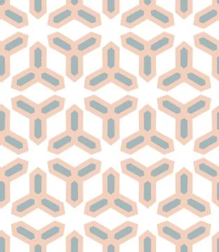 Geometric ornamental vector pattern. Seamless design texture. Illustrazione stock