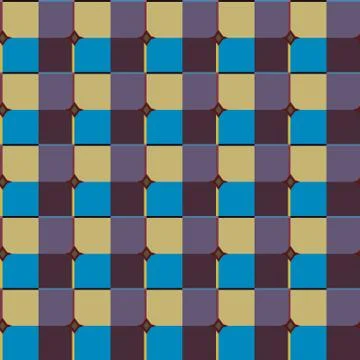 Geometric ornamental vector pattern. Seamless design texture. Stock Illustration