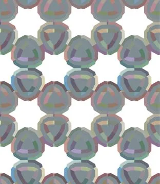 Geometric ornamental vector pattern. Seamless design texture. Illustrazione stock