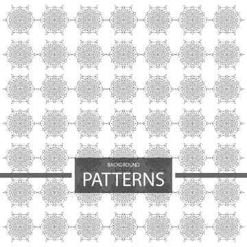 Geometric ornaments design set vector Stock Illustration