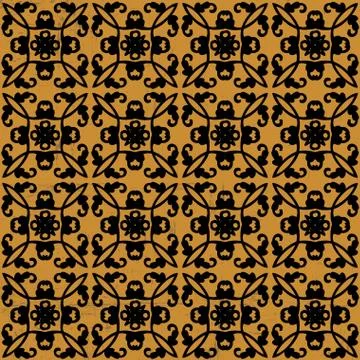 Geometric ornaments seamless patterns. Illustrazione stock