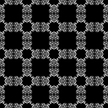 Geometric ornaments seamless patterns. Stock Illustration