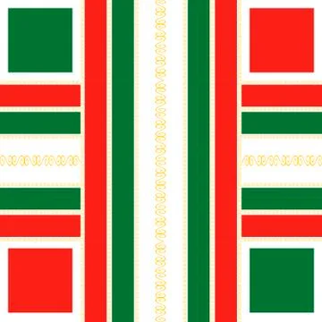 Geometric Ornate Abstract Pattern Stock Illustration