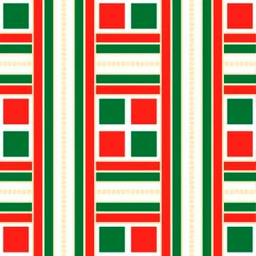 Geometric Ornate Abstract Pattern Stock Illustration