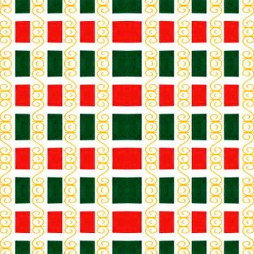 Geometric Ornate Abstract Pattern 스톡 일러스트