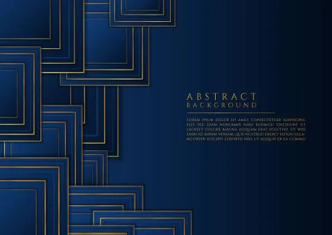 Geometric overlap layer background square shape wave pattern Stock Illustration