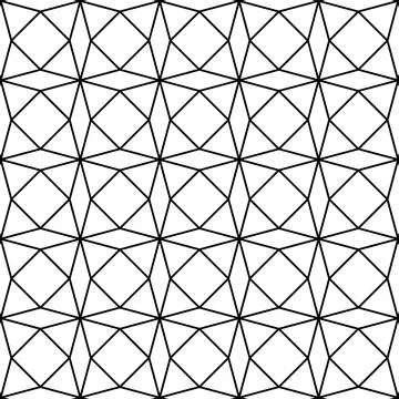 Geometric Paper Pattern Seamless Background 스톡 일러스트