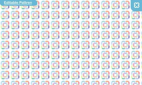 Geometric pastel abstract background Stock Illustration