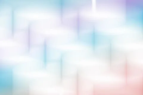 Geometric Pastel Cube Abstract Background Stock Illustration