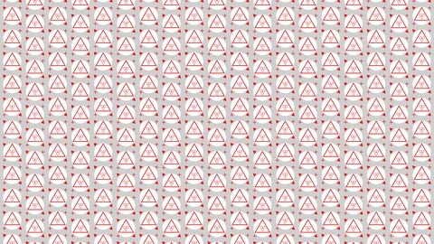 Geometric Pattern 2D Flat Design Minimal Background Stock Footage 120063385