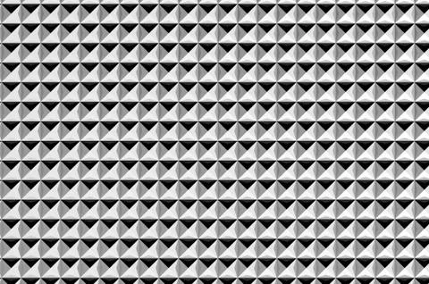 Geometric pattern, 3D rendering Stock Illustration