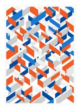 Geometric pattern abstract background Stock Illustration