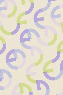 Geometric Pattern Abstract Design Stock Illustration