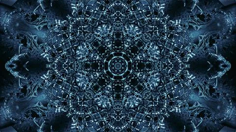 Geometric pattern abstract illustration. digital decor creative background Stock Illustration