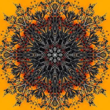 Geometric pattern abstract illustration. digital decor creative background Stock Illustration