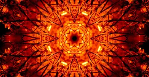 Geometric pattern abstract illustration. digital decor creative background Stock Illustration