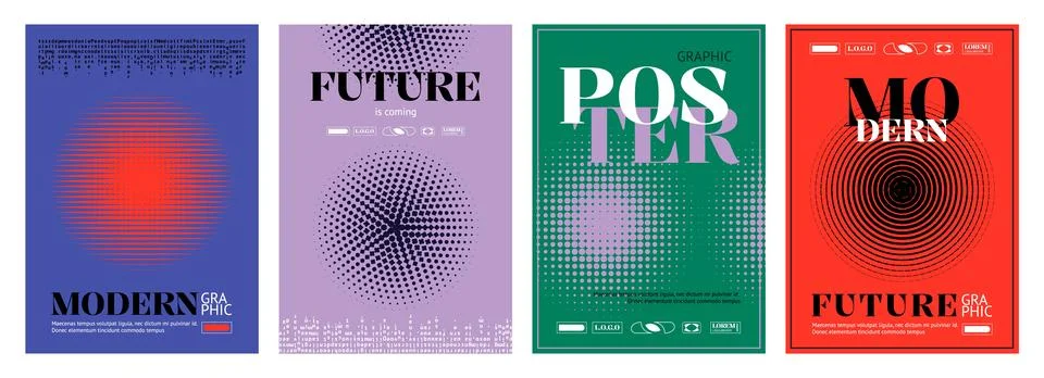 Geometric pattern. Abstract posters. Future graphic. Sun burst firework shapes Stock Illustration