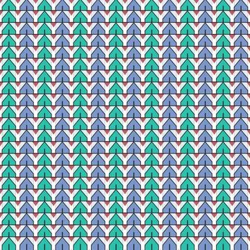 Geometric pattern abstract vector illustration colorful Stock Illustration