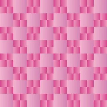 Geometric pattern with alternate pink and violet squares Stock Illustration