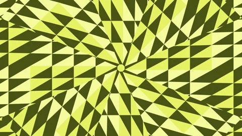 Geometric Pattern Animation with Green Triangles. Video stock 329426204
