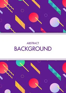 Geometric pattern. Applicable for cover, poster, flyers and web banner 스톡 일러스트