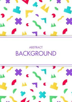 Geometric pattern. Applicable for cover, poster, flyers and web banner 스톡 일러스트