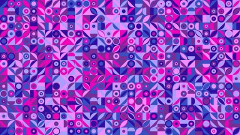 Geometric pattern background - abstract colorful vector graphic design Иллюстрация