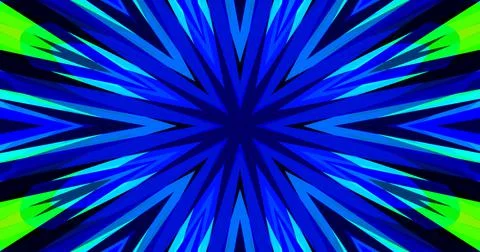 Geometric Pattern Background Abstract Flower Floral Symmetric Design Stock Illustration