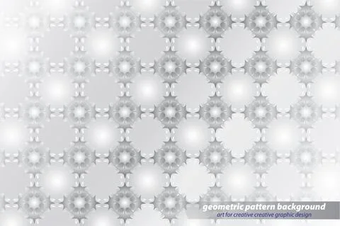 Geometric pattern background art for creative creative graphic design Stock Illustration