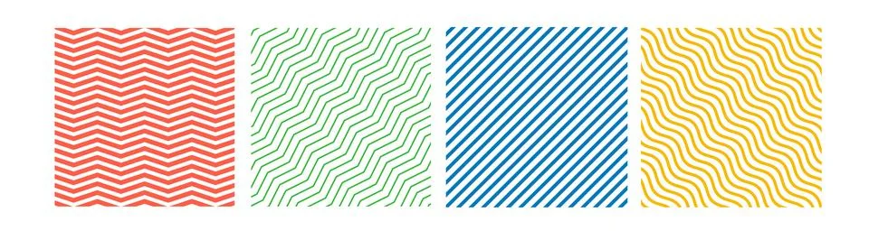 Geometric pattern background color orange, blue, green, red, vector abstract EPS Stock Illustration