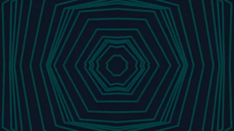 Geometric Pattern Background, Dark Blue Lines Expanding, Modern Digital Art Vídeos de archivo 341628252