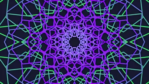 Geometric Pattern Background, Digital Art and Technology 스톡 동영상 341628253