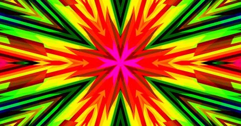 Geometric Pattern Background Pastel Color Symmetric Pixels Art 스톡 일러스트