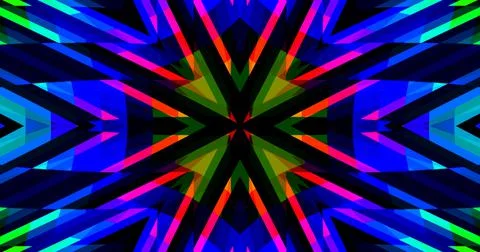 Geometric Pattern Background Pastel Color Symmetric Pixels Art Stock Illustration