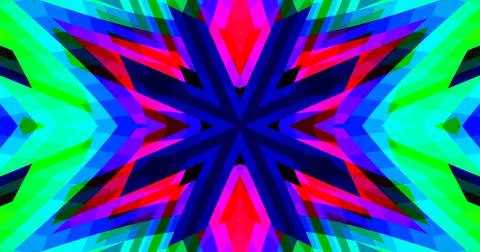 Geometric Pattern Background Pastel Color Symmetric Pixels Art Ilustração Stock