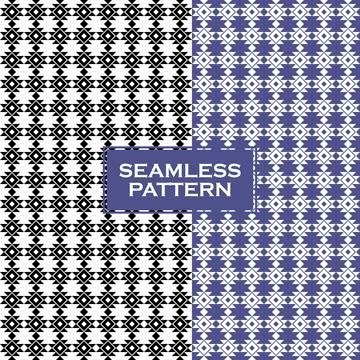 Geometric Pattern Background. Seamless Geometric Pattern Stock Illustration