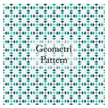 Geometric pattern . beautiful decorated background. vector illustration Stock Illustration