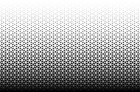 Geometric pattern of black diamonds on a white background. Stock Illustration