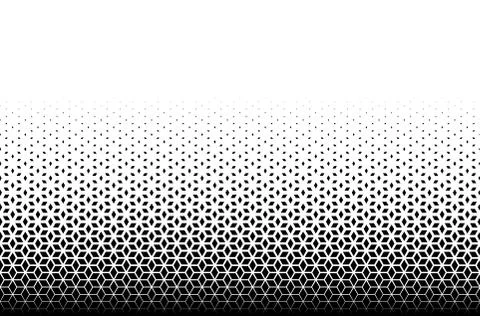 Geometric pattern of black diamonds on a white background. Stock Illustration