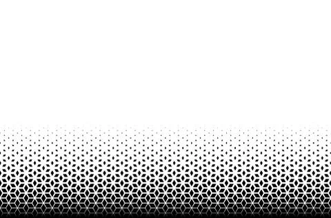 Geometric pattern of black diamonds on a white background. Stock Illustration