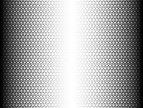 Geometric pattern of black diamonds on a white background. Stock Illustration
