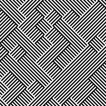 Geometric pattern with black lines 5 10797 イラスト素材