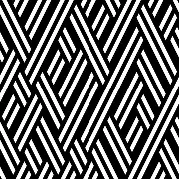 Geometric pattern with black lines 9212 Stockillustratie