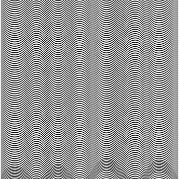 Geometric pattern black one abstract Stock Illustration