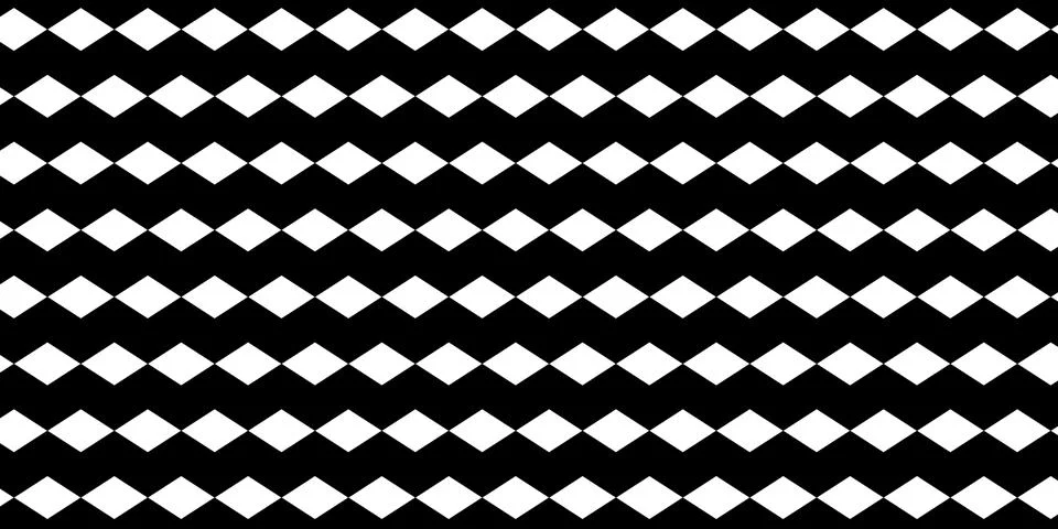 Geometric pattern. black rhombus pattern on a white background. White zigza.. Stock Illustration