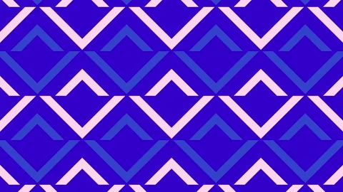 Geometric Pattern with Blue and Purple Diamond Shapes on a Textured Backgroun Vídeo Stock 341926761